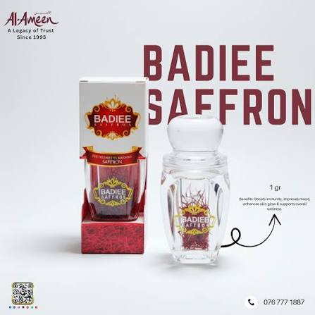 BADIEE SAFFRON - Rasmika Fancy