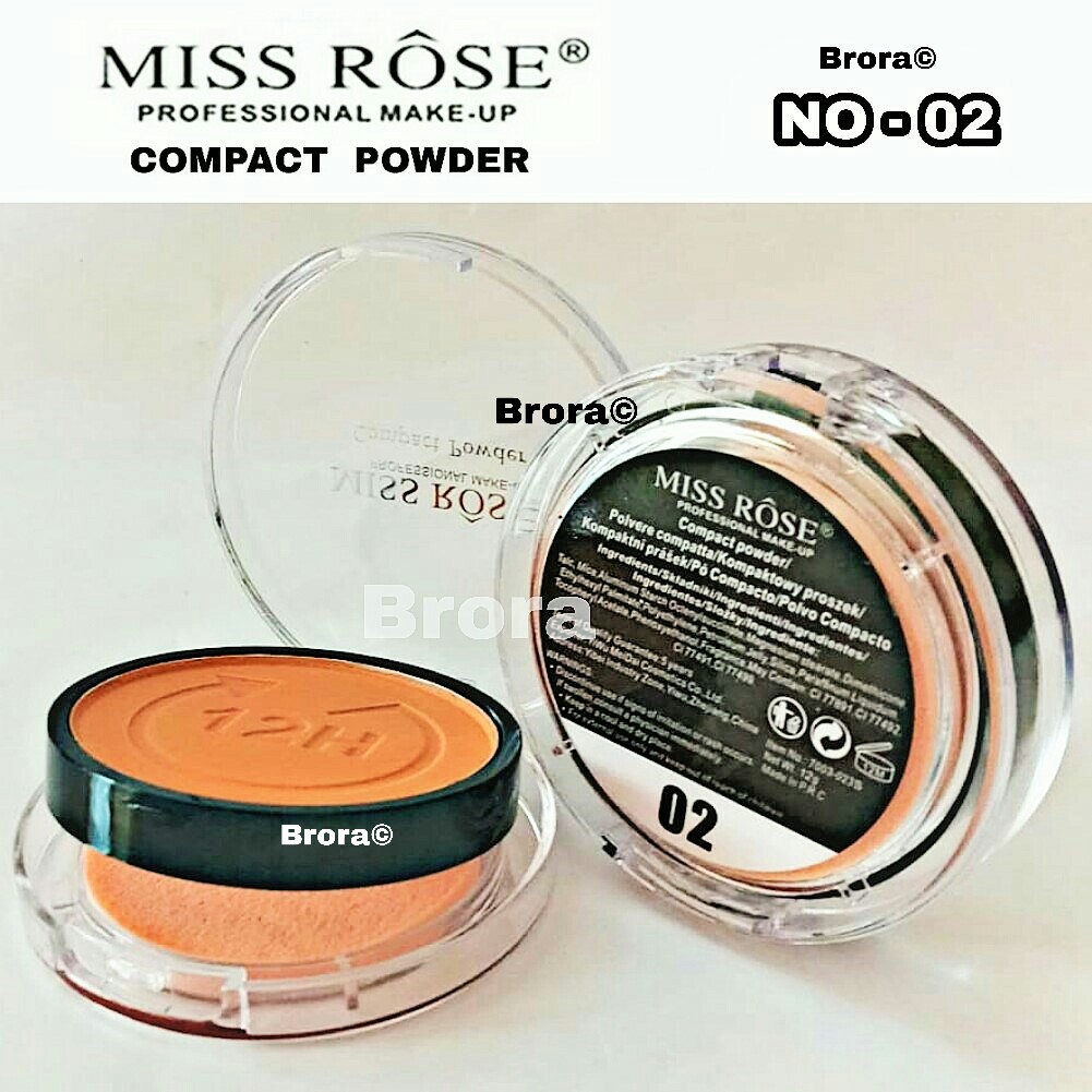 MISS ROSE COMPACT POWDER - Rasmika Fancy