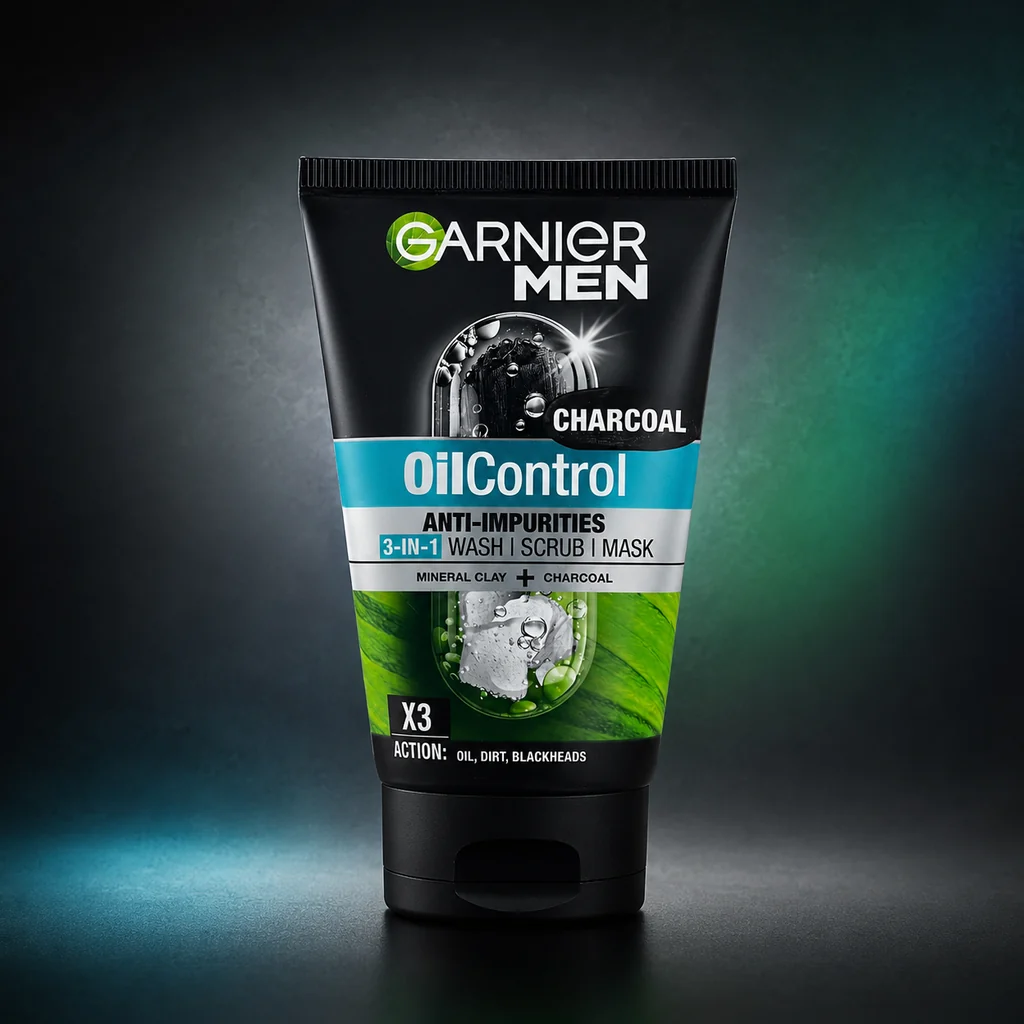 GARNIER MEN 3IN1 FACE WASH 100ML - Rasmika Fancy Sri Lanka