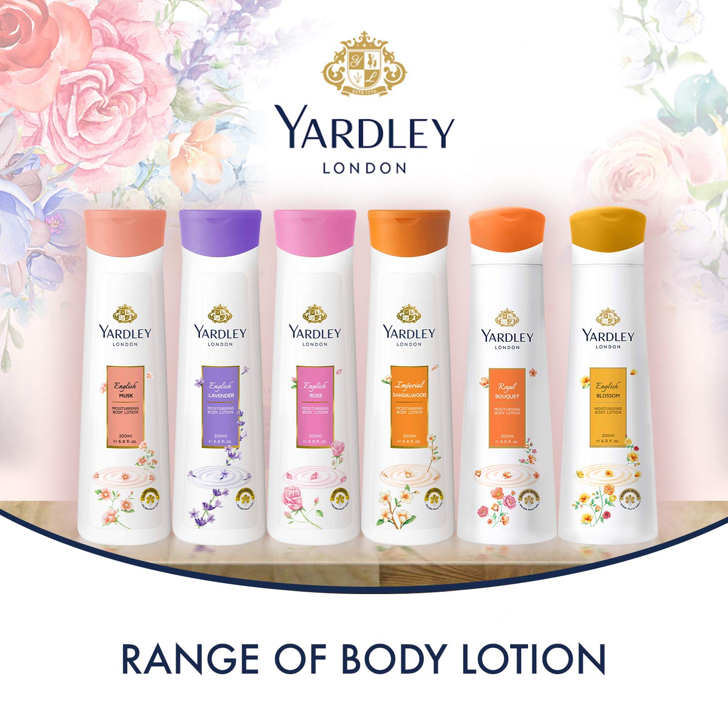 YARDLEY BODY LOTION 200ML - Rasmika Fancy Sri Lanka